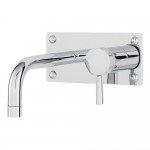 Hudson Reed Tec Lever Wall Mounted Basin/Bath Filler Tap - Chrome