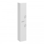 Nuie Mayford Tall Storage Unit 1900mm H x 300mm D - Gloss White