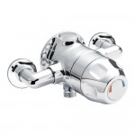 Nuie Exposed Sequential  Thermostatic Shower Valve - Chrome